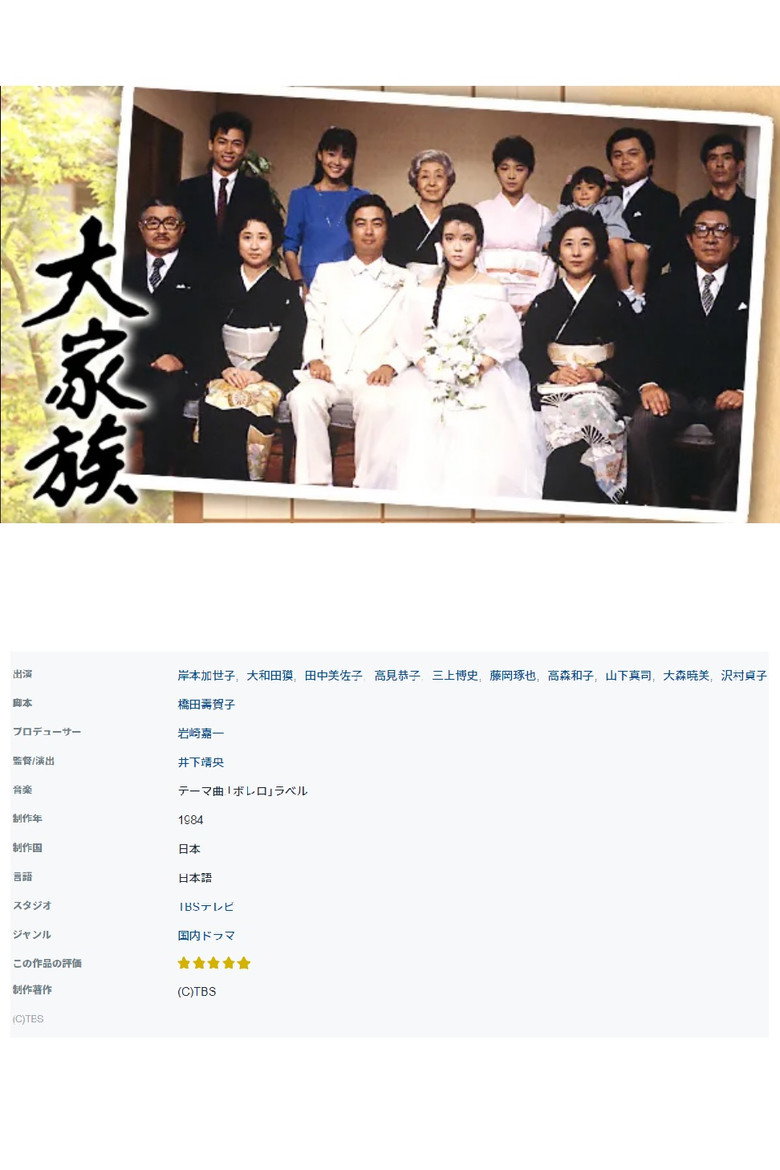 Daikazoku poster background