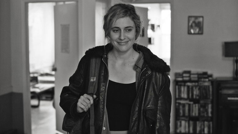 Frances sprints down a Paris street, arms outstretched, a blur of joy and abandon