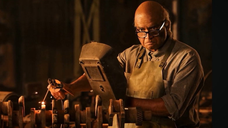 G.D.N. still — Naidu in the workshop