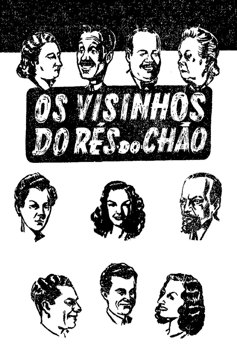 Os Vizinhos do Rés-do-Chão poster background