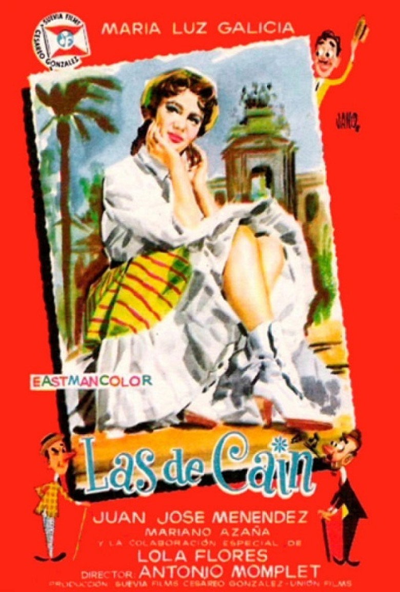 Las de Caín poster background