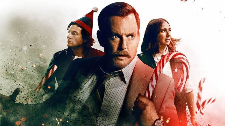 Detective Terry Seattle interrogating a suspect with a baffled Jason Bateman nearby