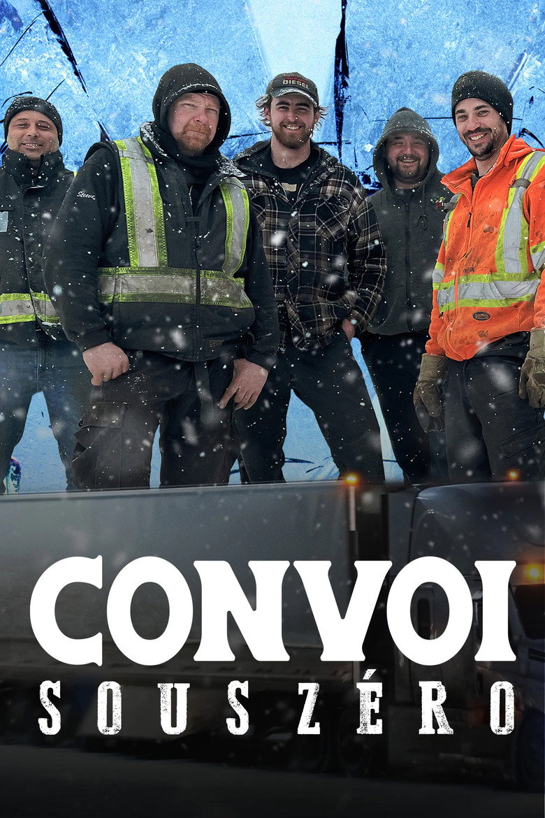 Convoi sous zéro poster background