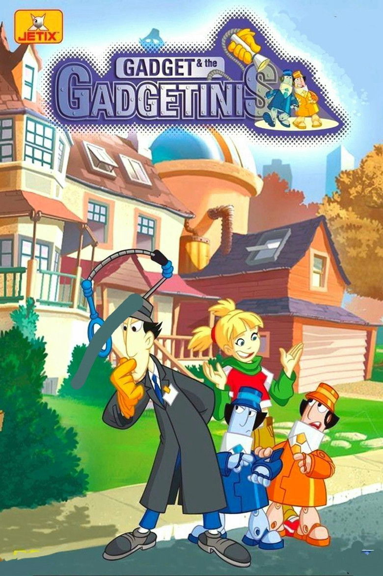 Gadget & the Gadgetinis poster background