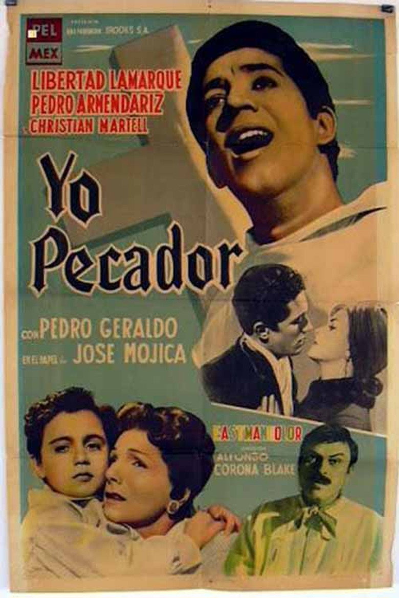 Yo pecador poster background