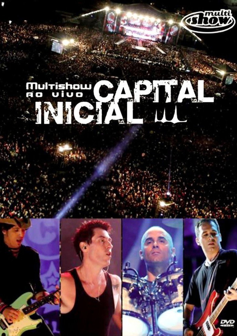 Capital Inicial - Multishow Ao Vivo poster background