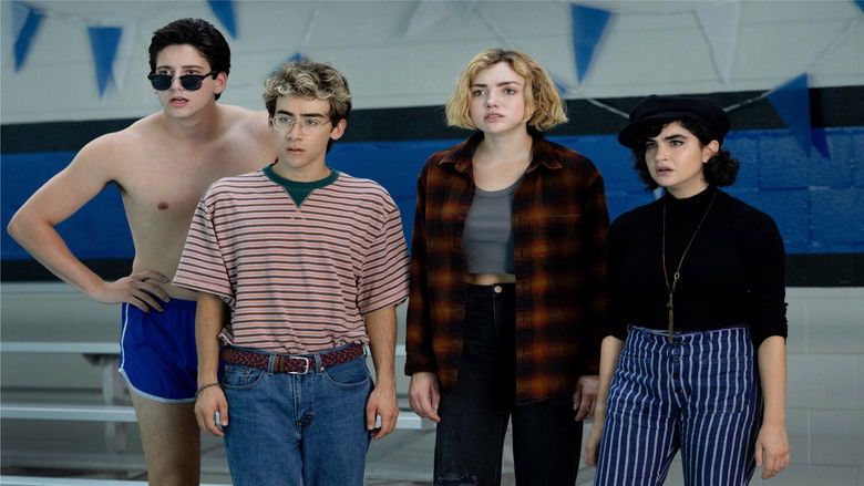 Maddie looking at her missing poster