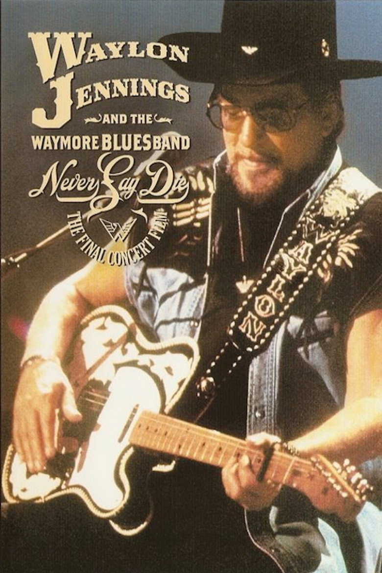 Never Say Die: The Final Concert Film poster background