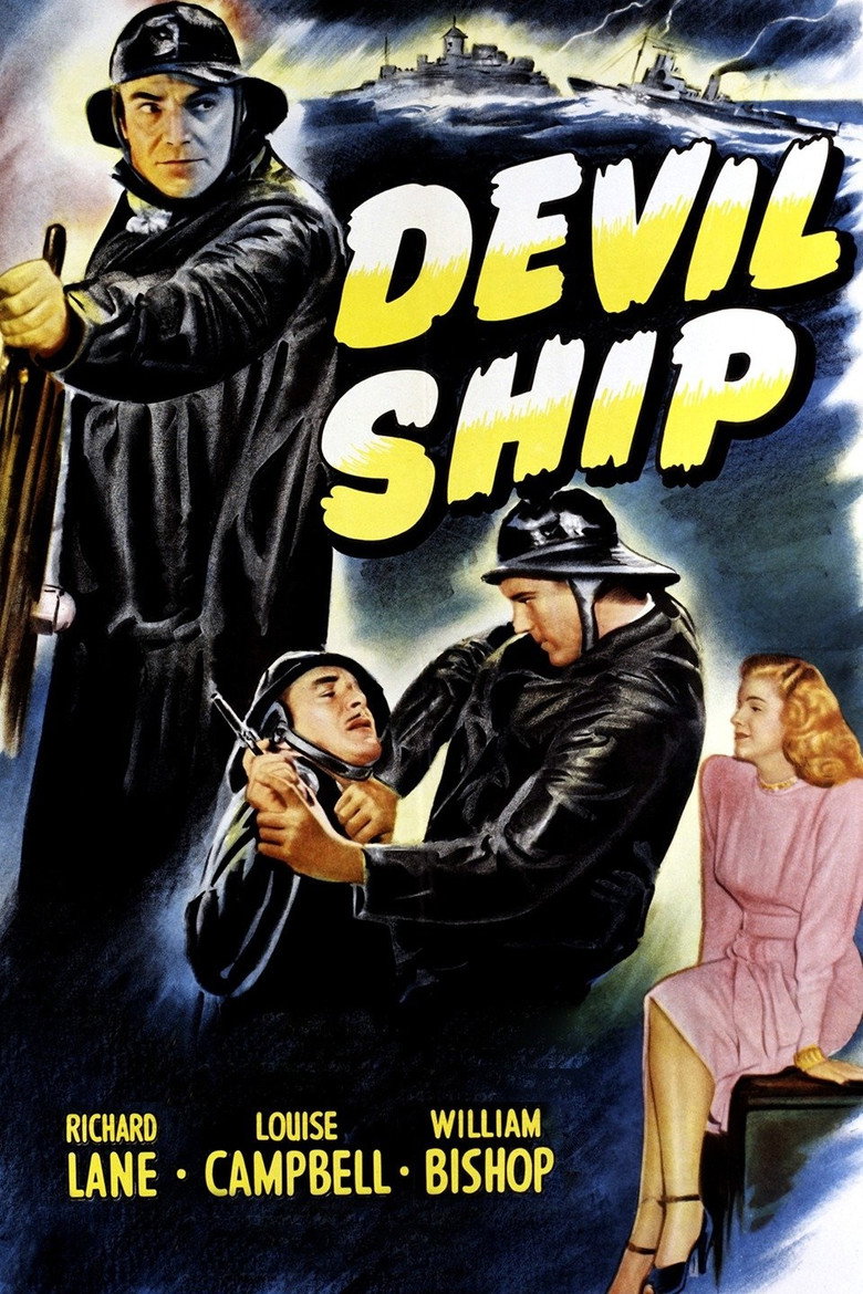 Devil Ship poster background