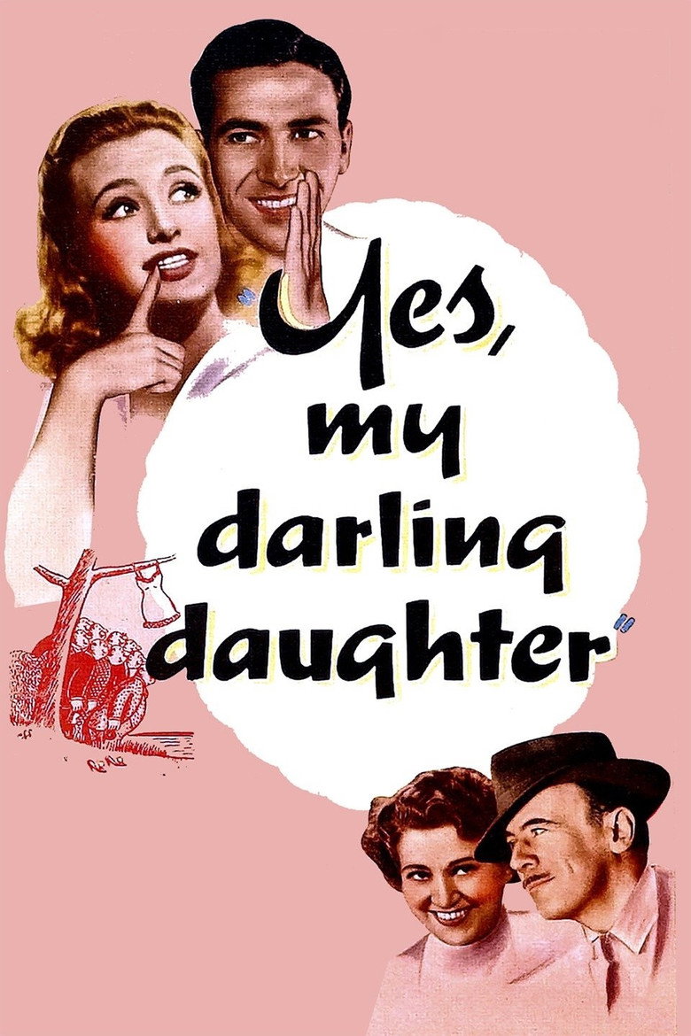Yes, My Darling Daughter poster background