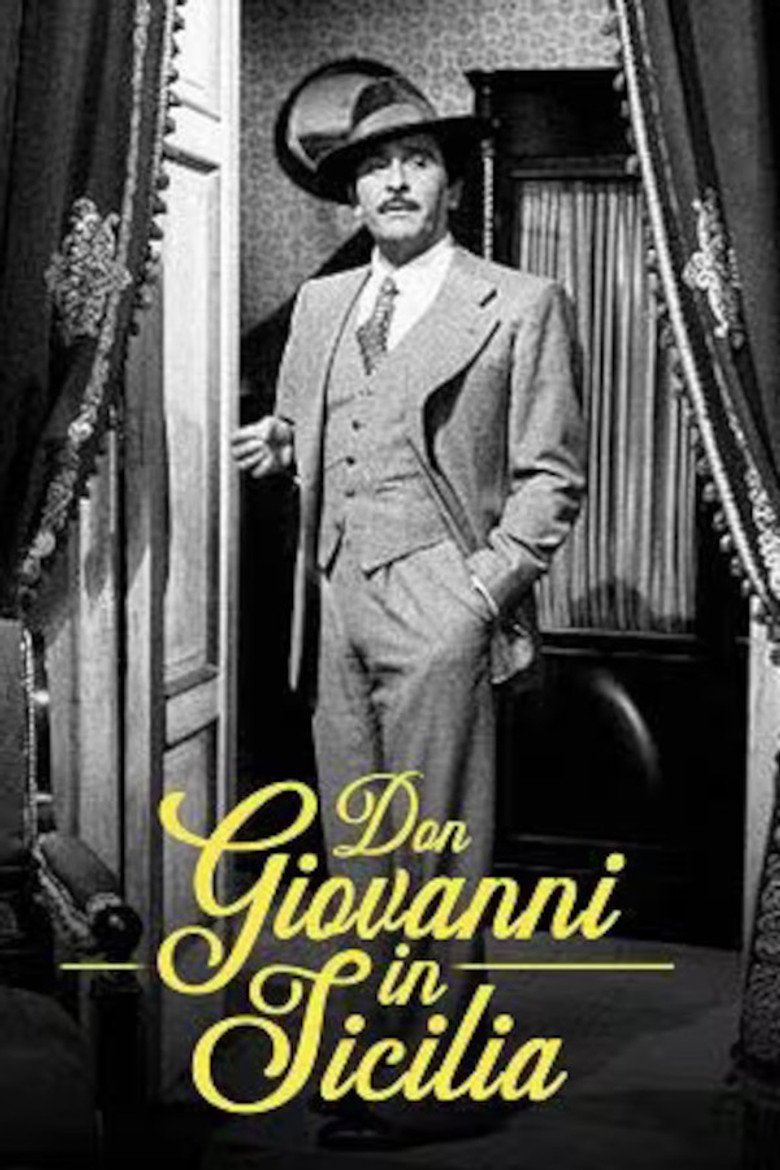 Don Giovanni in Sicilia poster background