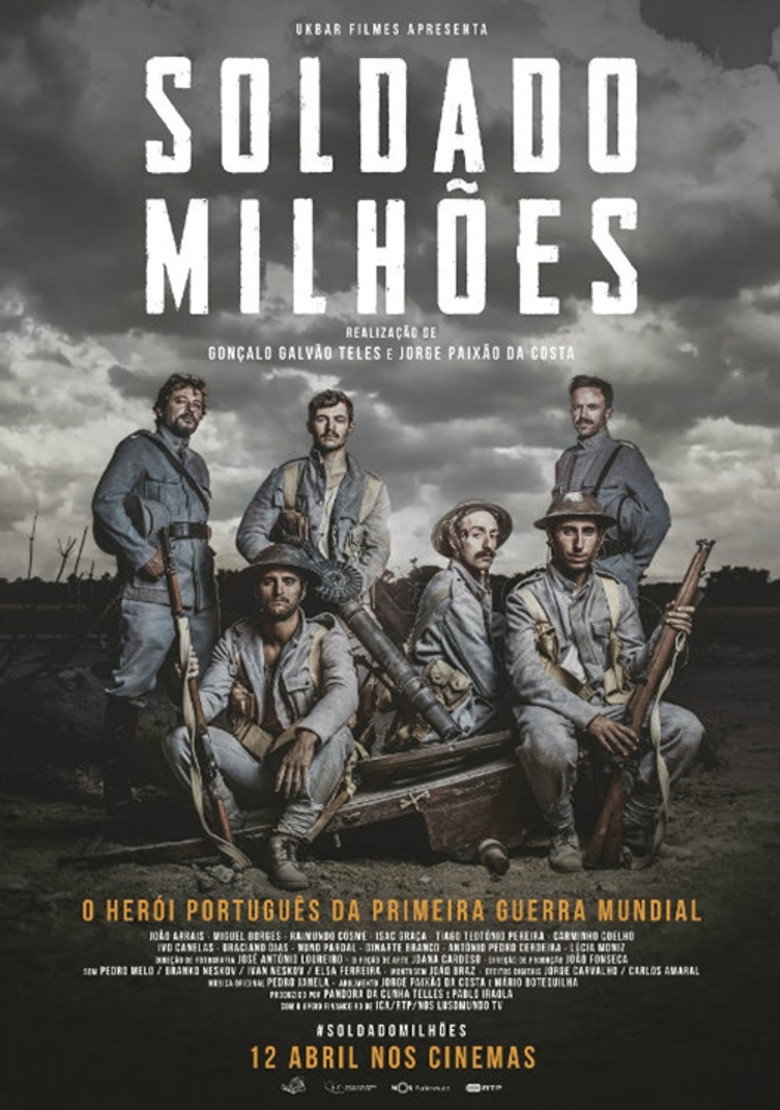 Soldado Milhões poster background