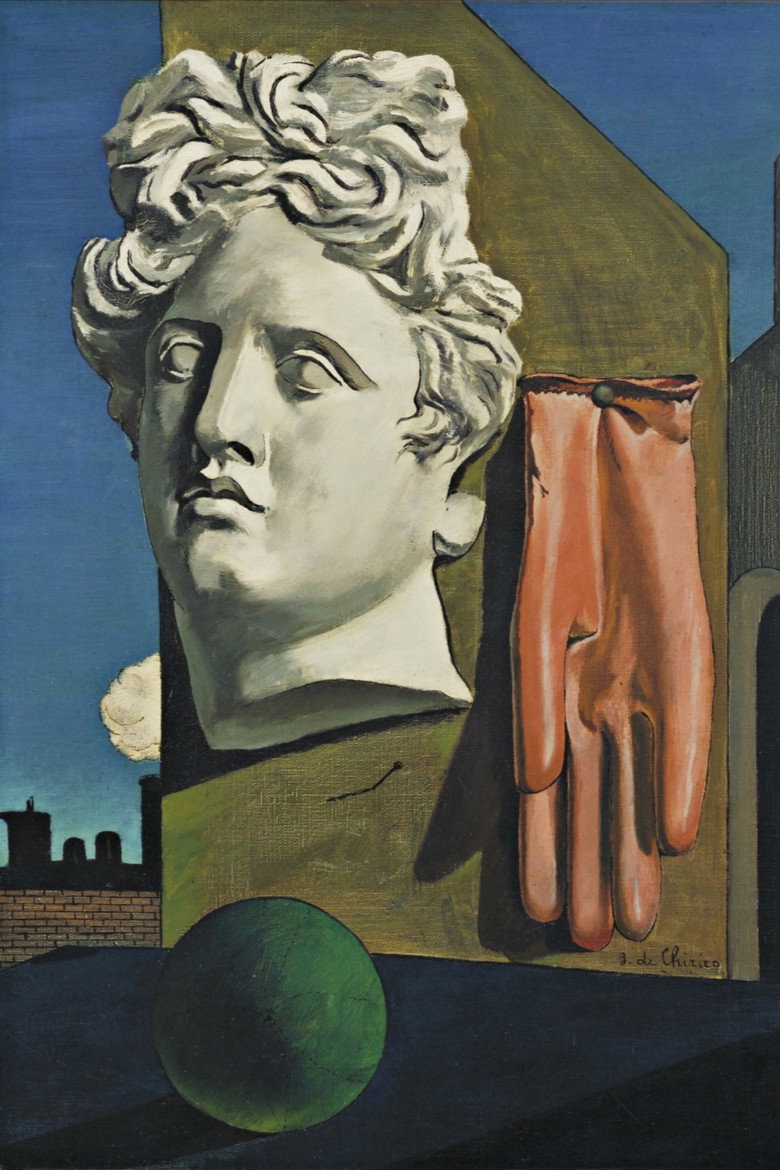 Dada Found Objects. Surreal Doodles and Dreams poster background