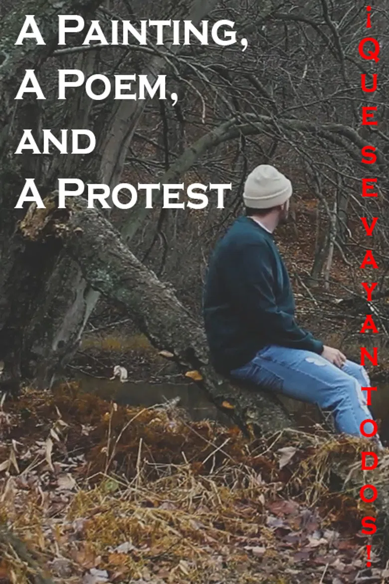 A Painting, A Poem, and A Protest poster background