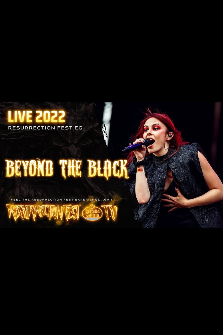 Beyond the Black: Live at Resurrection Fest EG 2022 poster background