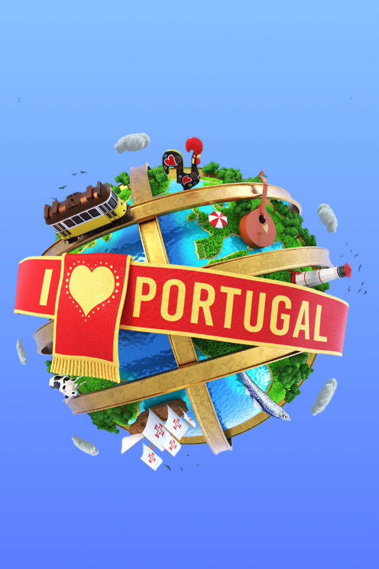 I Love Portugal poster background