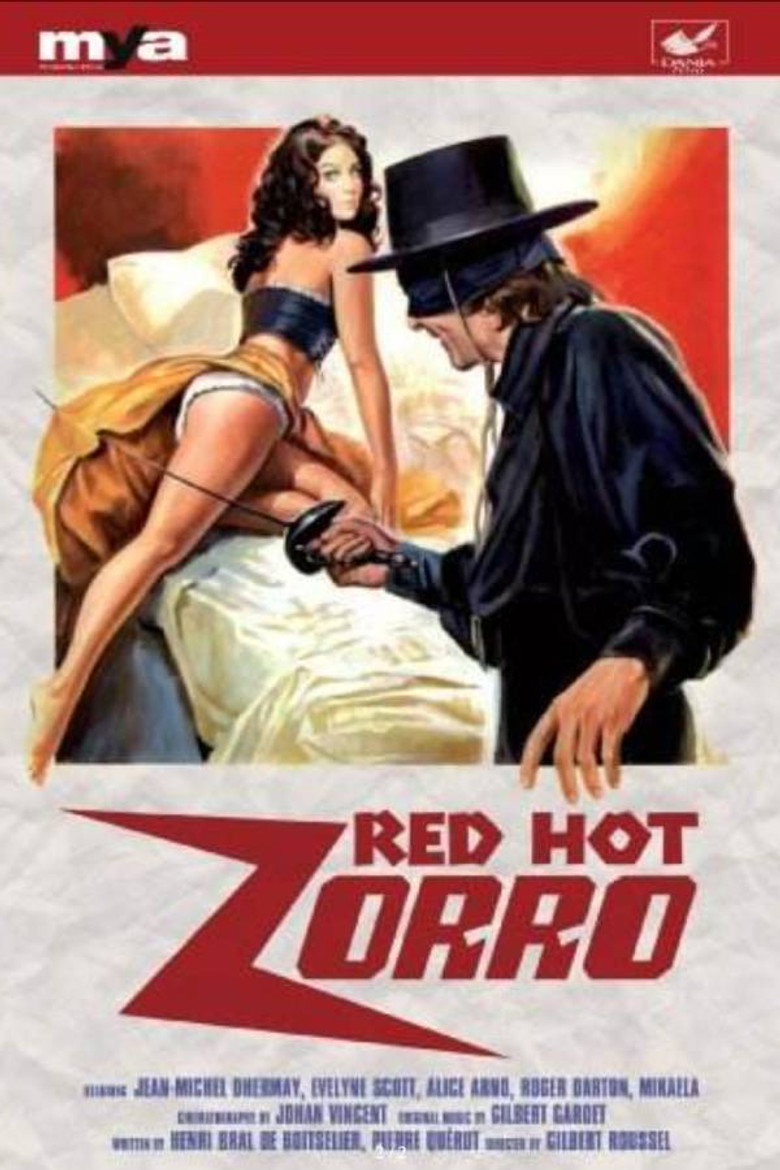 Red Hot Zorro poster background