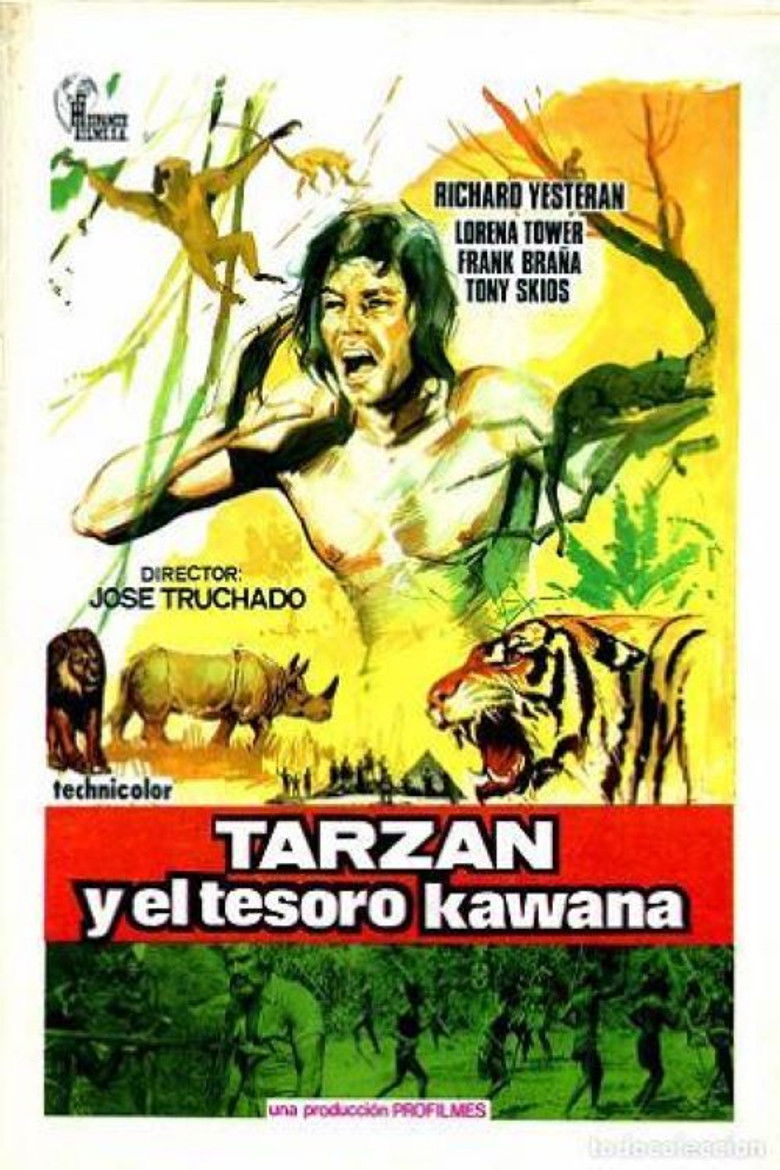 Tarzan and the Kawana Treasure poster background
