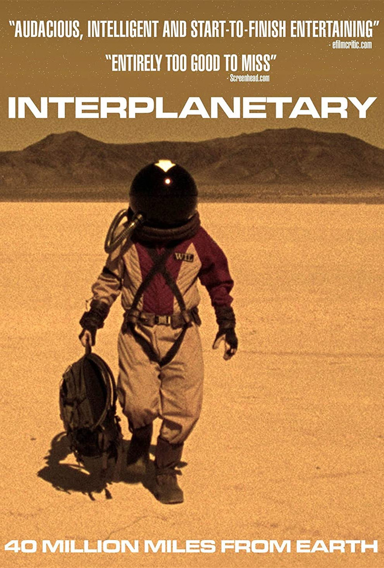 Interplanetary poster background