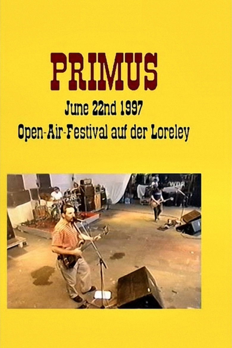 Primus - June 22nd 1997 - Open-Air-Festival Auf Der Loreley poster background