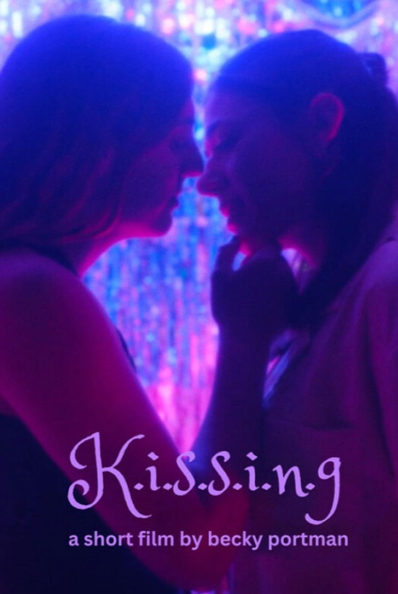 K-I-S-S-I-N-G poster background
