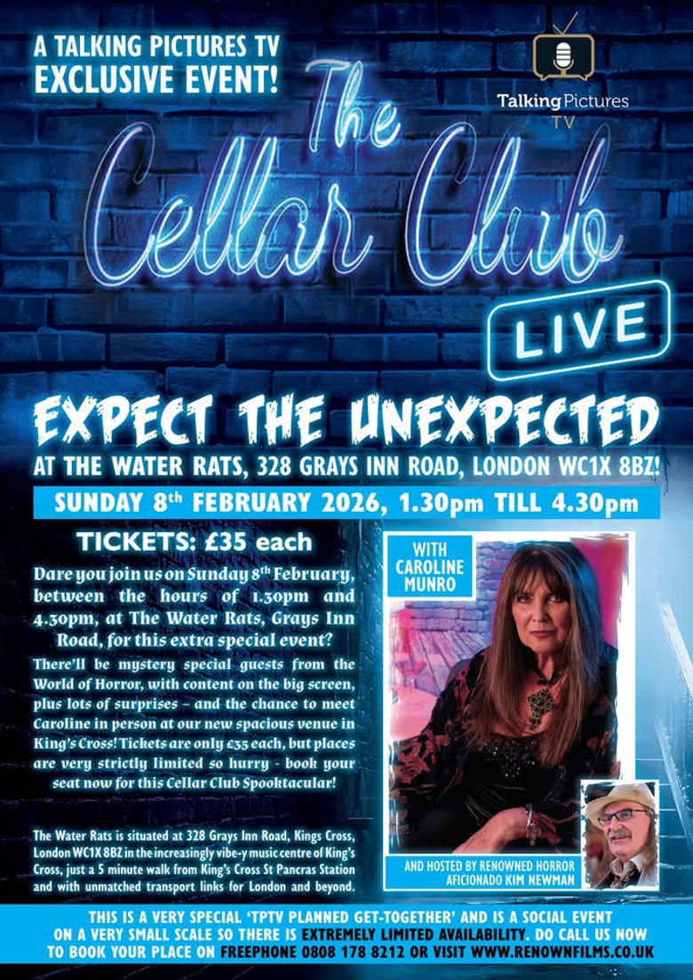 Cellar Club Live poster background
