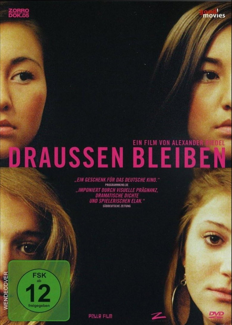 Draussen bleiben poster background