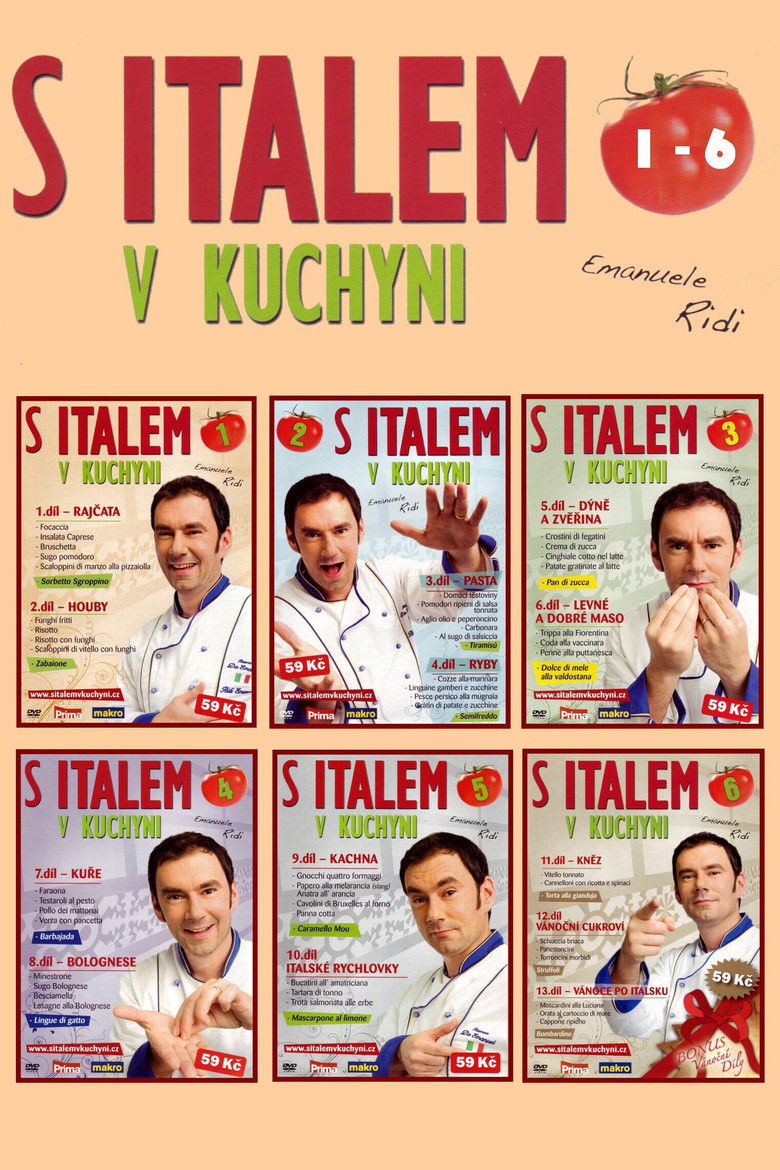 S Italem v kuchyni poster background