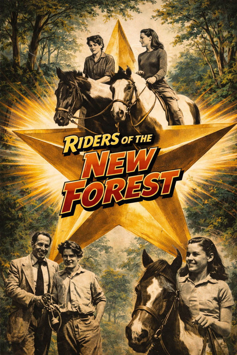 Riders of the New Forest poster background