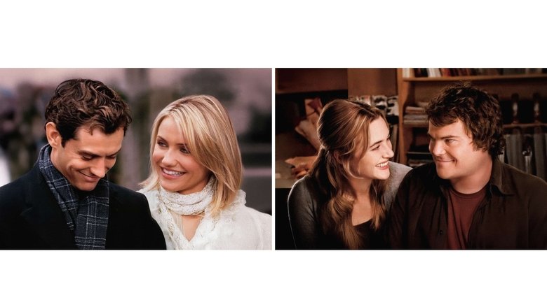 Amanda dragging her suitcase through the snow