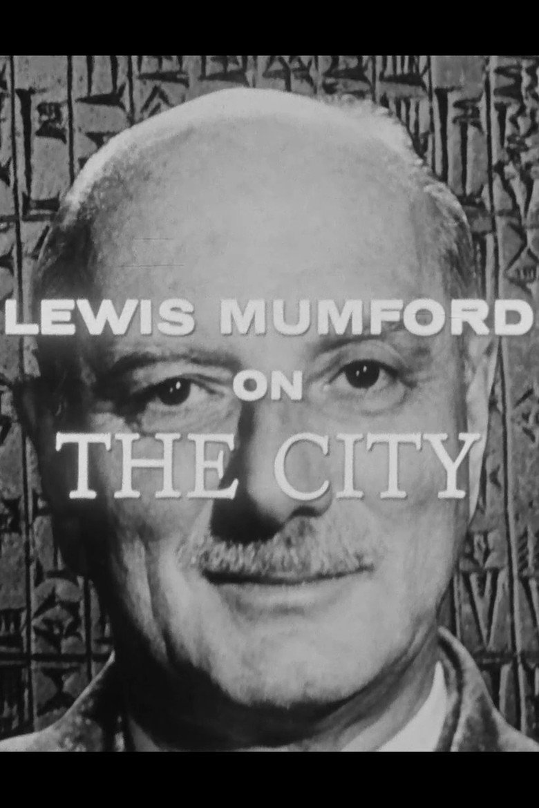 Lewis Mumford on The City poster background