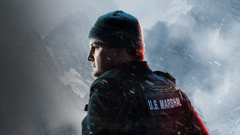 A prison transport plane lies in ruins in the Alaskan snow