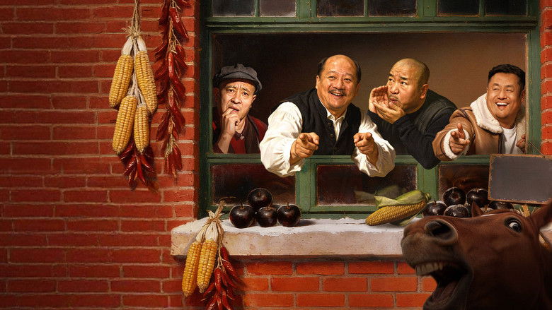 A chaotic gathering of the village elders