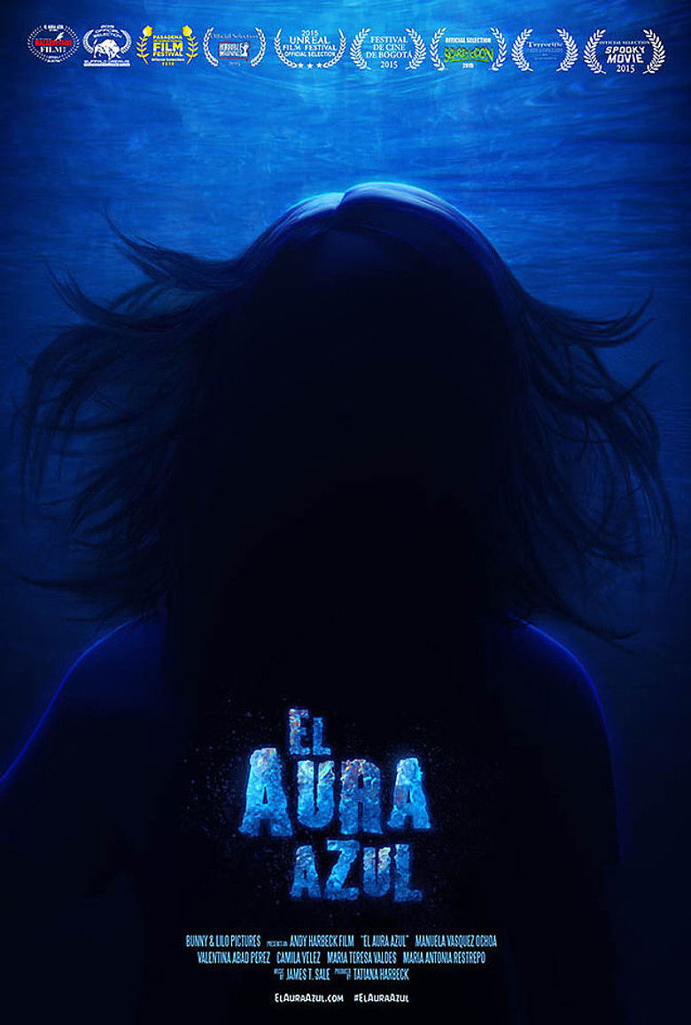 El Aura Azul poster background