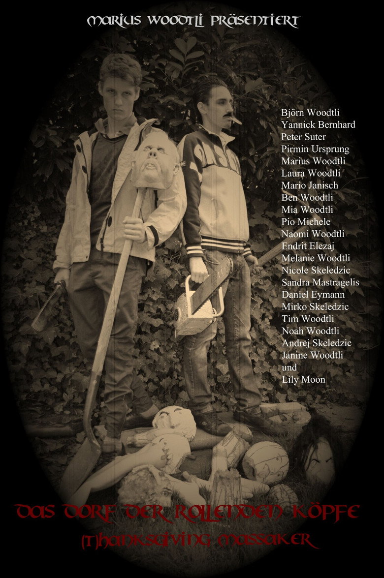 Das Dorf der rollenden Köpfe 2 (T)Hanksgiving Massaker poster background