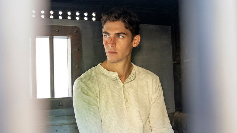 Moriarty and Sherlock walking through Oxford