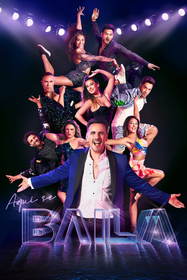 Aquí se baila poster background