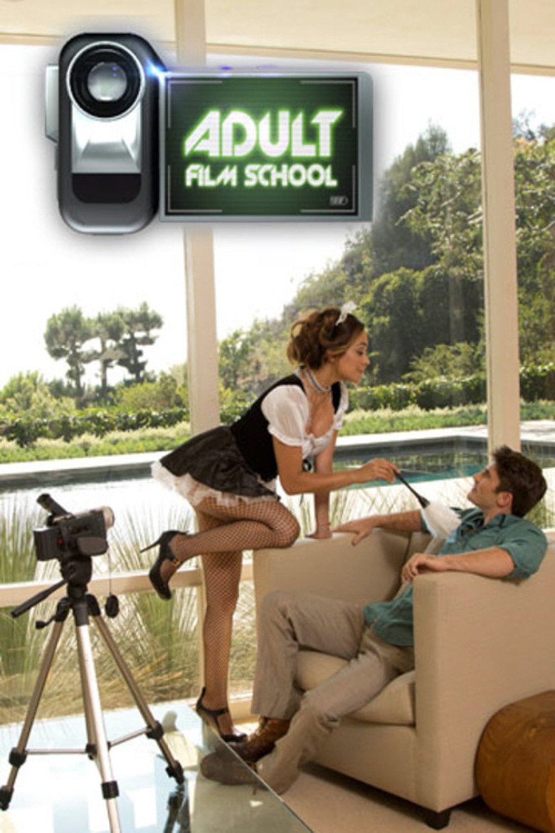 Adult Film School poster background