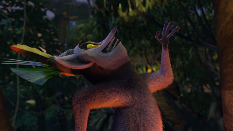 The penguins plotting their escape