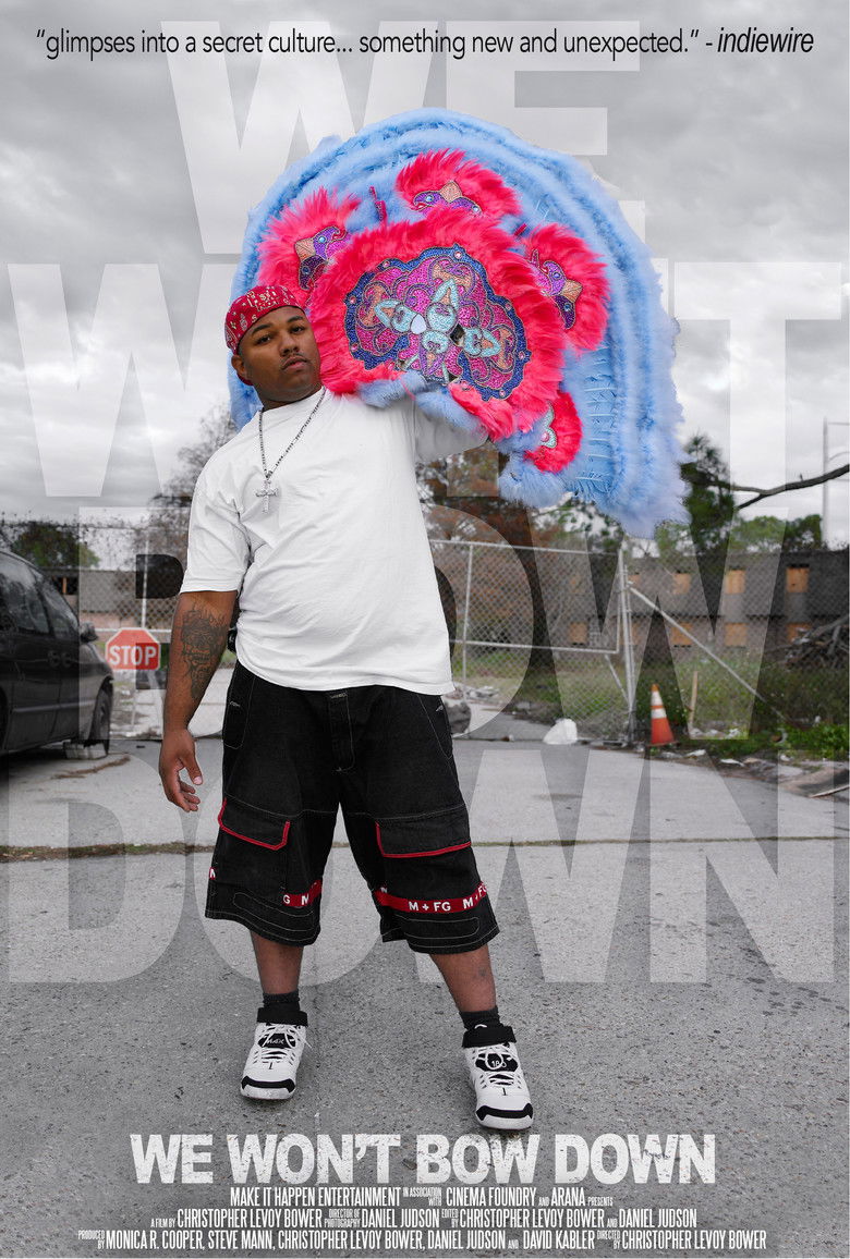 We Won't Bow Down poster background