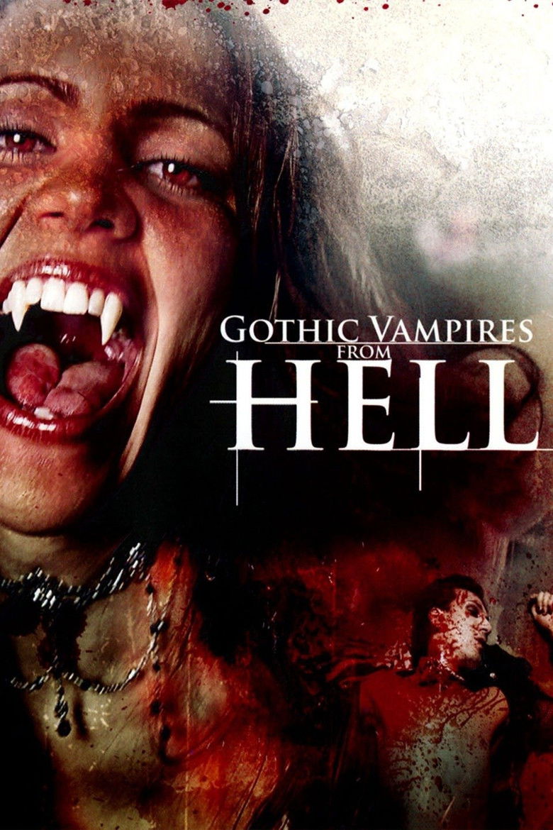 Gothic Vampires from Hell poster background