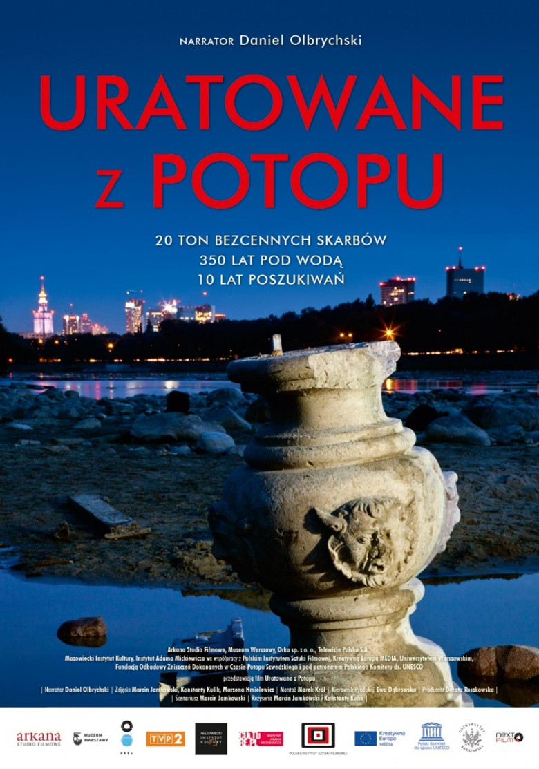 Uratowane z potopu poster background