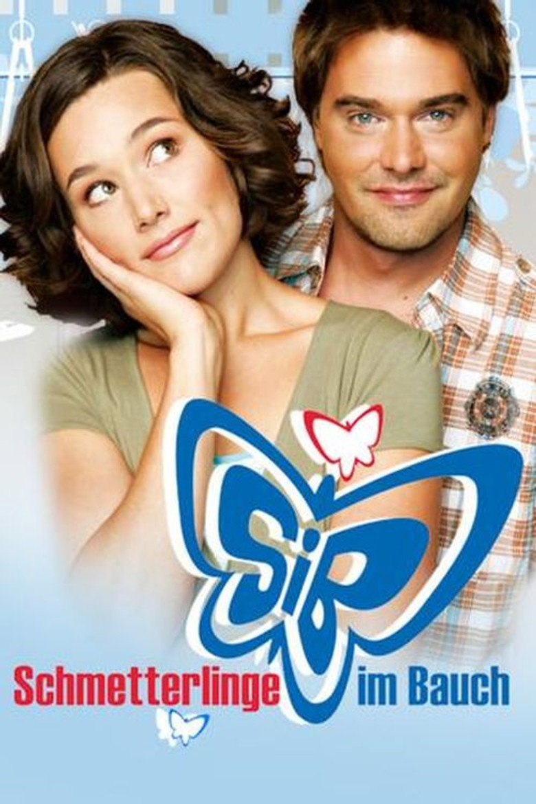Schmetterlinge im Bauch poster background