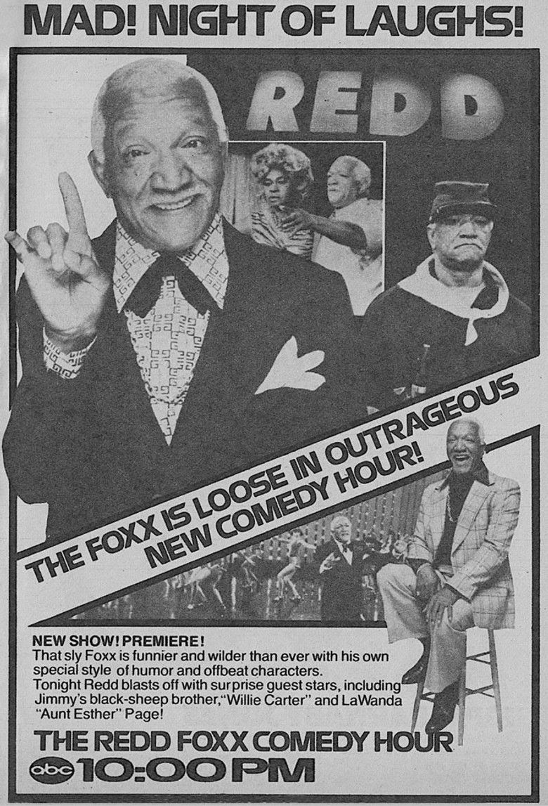 The Redd Foxx Comedy Hour poster background