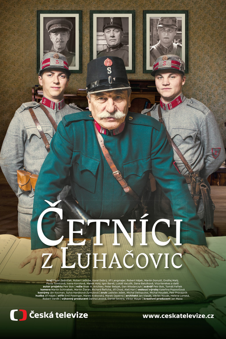 Četníci z Luhačovic poster background