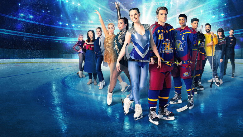 The MacBentley twins stand side by side on an ice rink, Kayla in figure skates and Mac in hockey gear, their expressions a mix of determination and uncertainty.