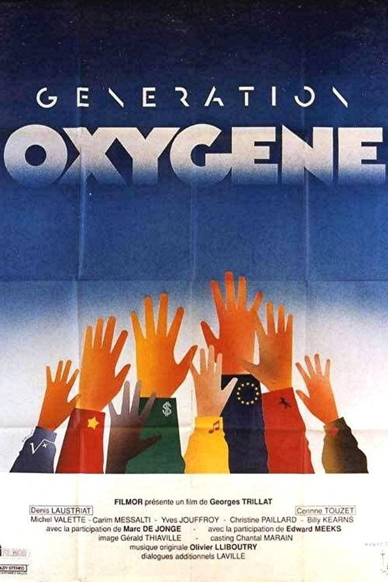 Génération oxygène poster background
