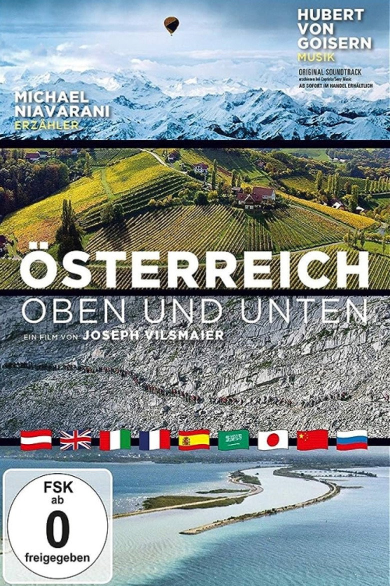 Österreich: Oben und Unten poster background