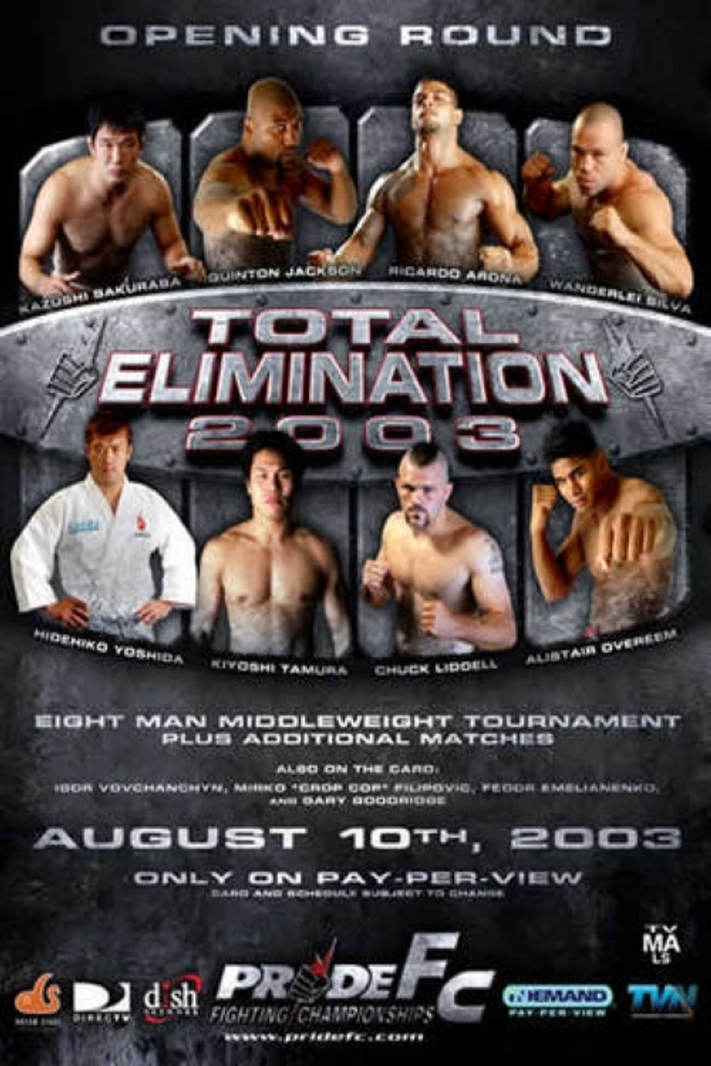 Pride Total Elimination 2003 poster background