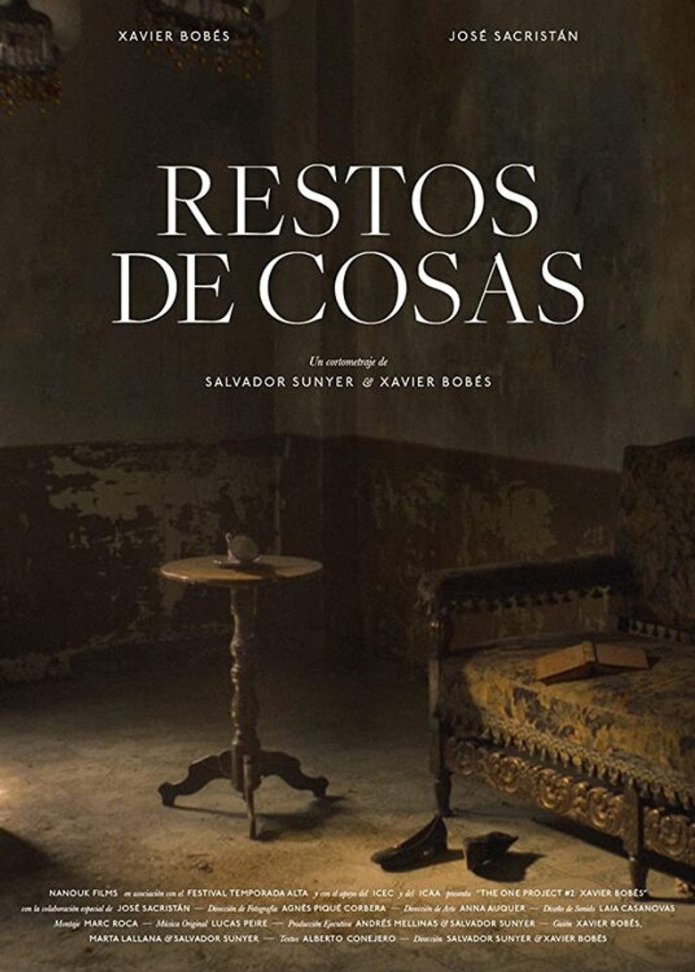Restos de cosas poster background